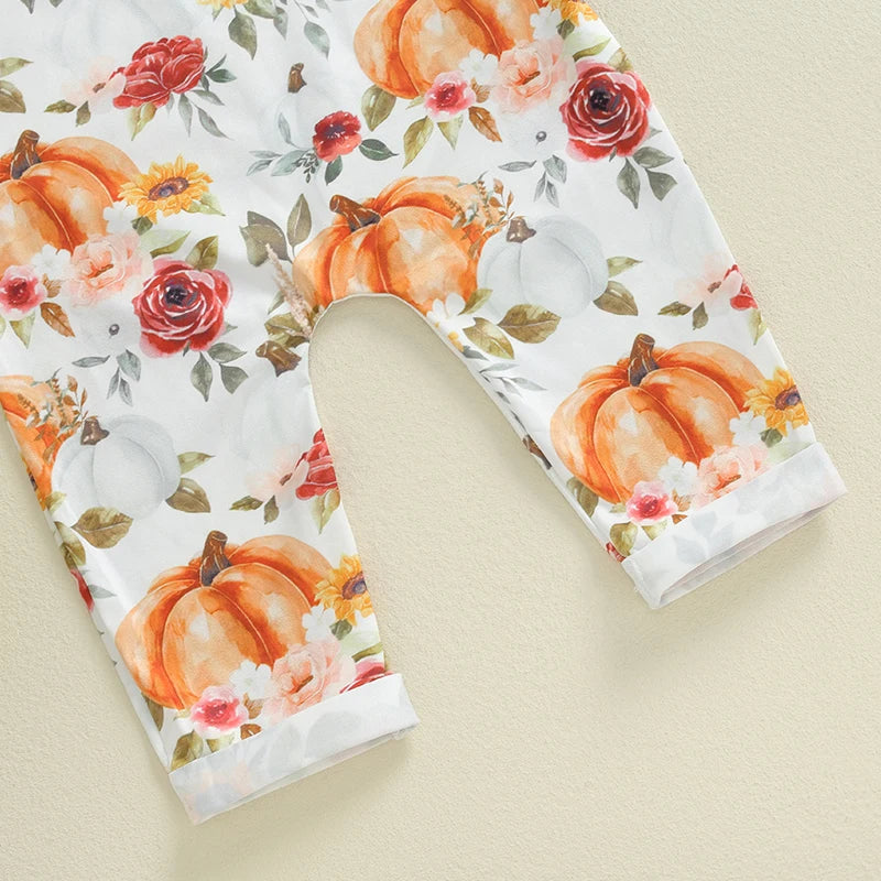 Halloween ! Girl's & Boy's Ghost Pumpkin Bib Jumpsuits