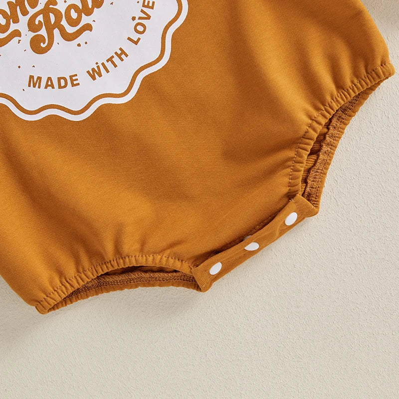 Girl's & Boy's Thanksgiving "Homemade Rolls" Onesies