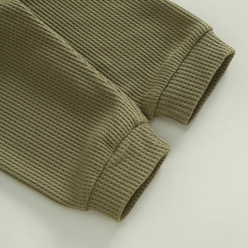 Boy's 2-Piece "Little Dude" Sweatshirts & Pants Sets