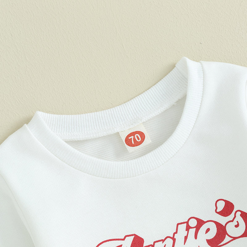 Girl's "Mama's Bestie" Sweatshirts & Pants Sets