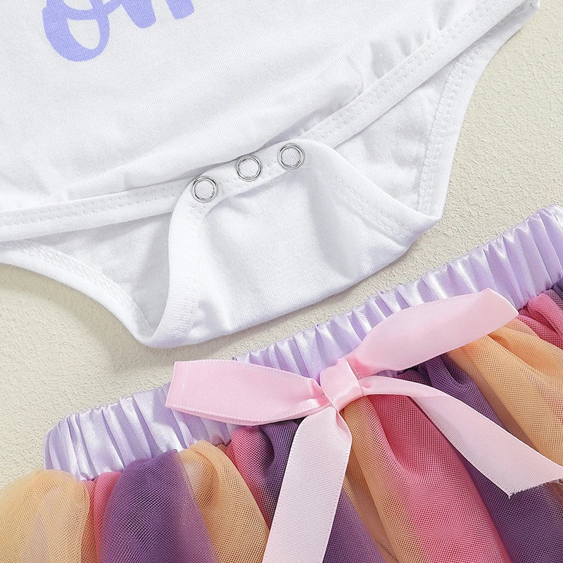 Girl's Halloween 2-Piece Ghost Onesie, Tutu Skirt & Headband Sets