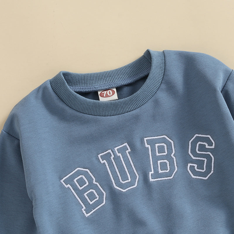 Family Matching! Boy's 2-Piece Brother "Bubs" Sweatshirt & Pants Sets