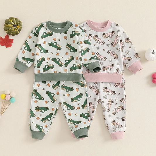 Halloween Sweatshirts! Girl’s Sweatshirt & Pants Sets