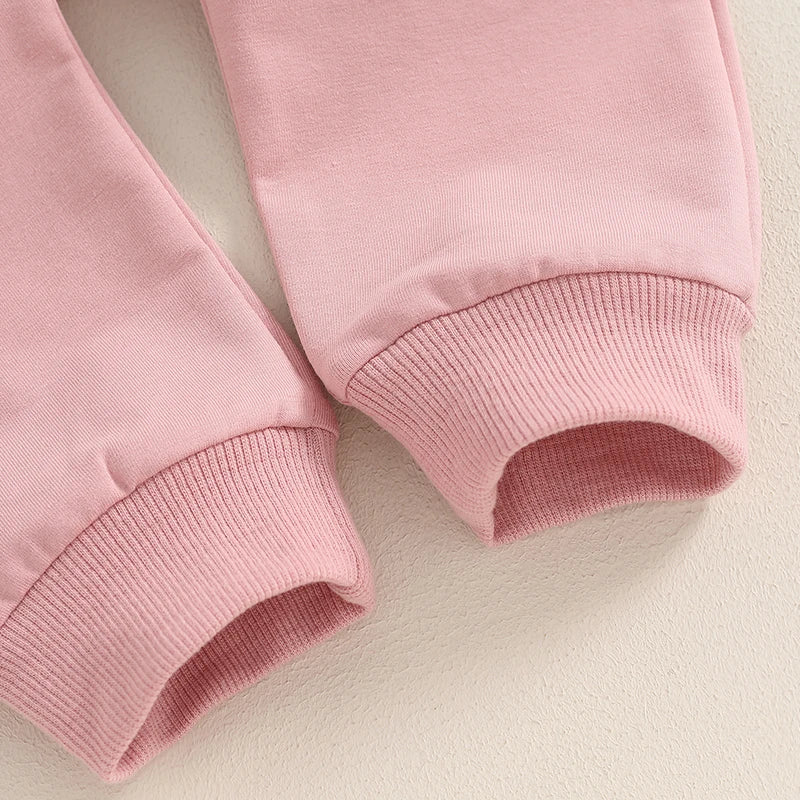 Girl’s "Miss Steal Your Snacks" Sweatshirt & Pants Sets