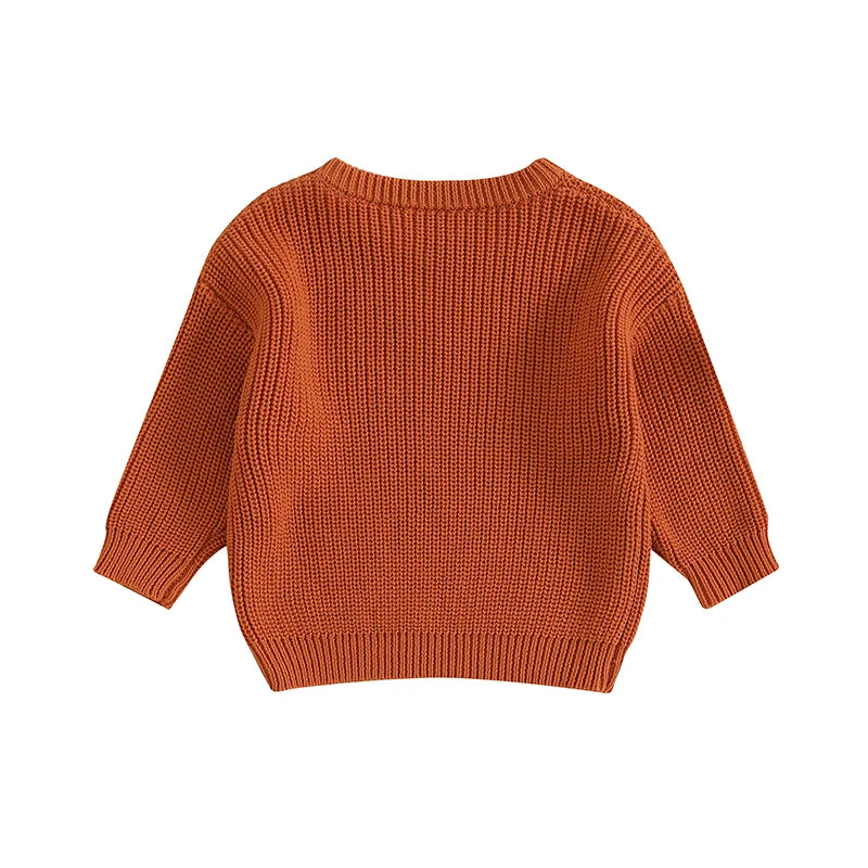 Boy's & Girl's Embroidered "Lil Turkey" Thanksgiving Turkey Sweatshirts
