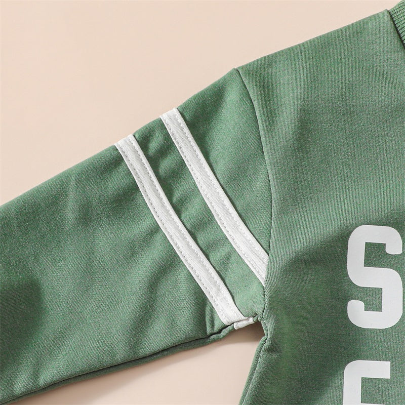 Boy's "Sunday Funday With Daddy" Football Onesies