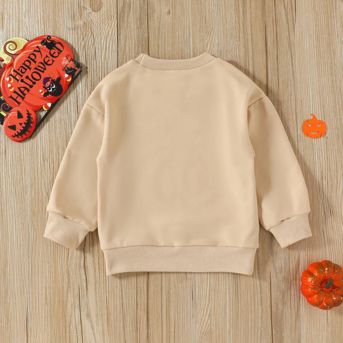 Girl's "Tis The Season" Ghost Pumpkin Halloween Sweatshirts