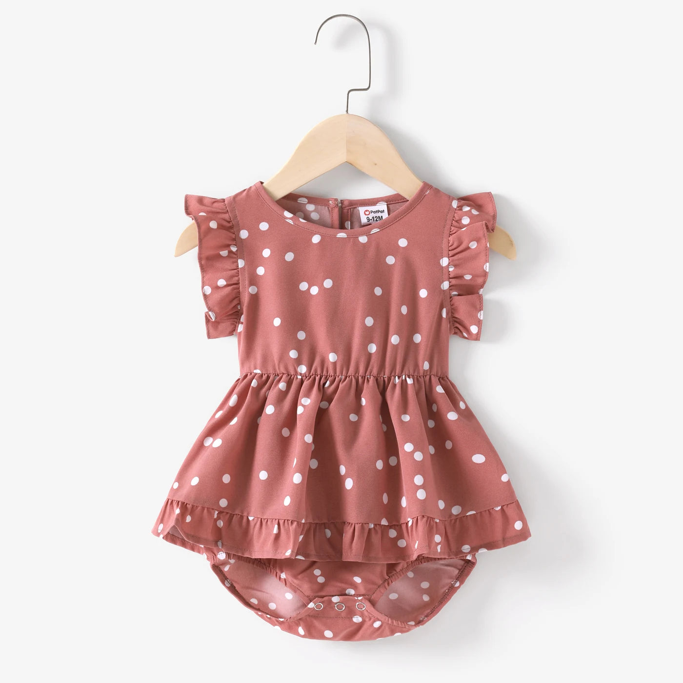 Mommy & Me! Matching Outfits Mother Daughter Pink Dot Dresses