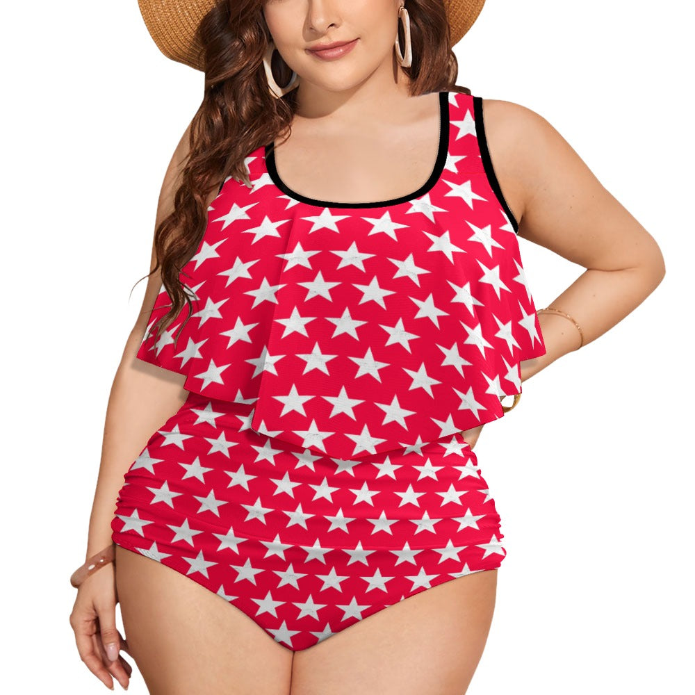 Women's 2-Piece 4th of July Plus Bikinis