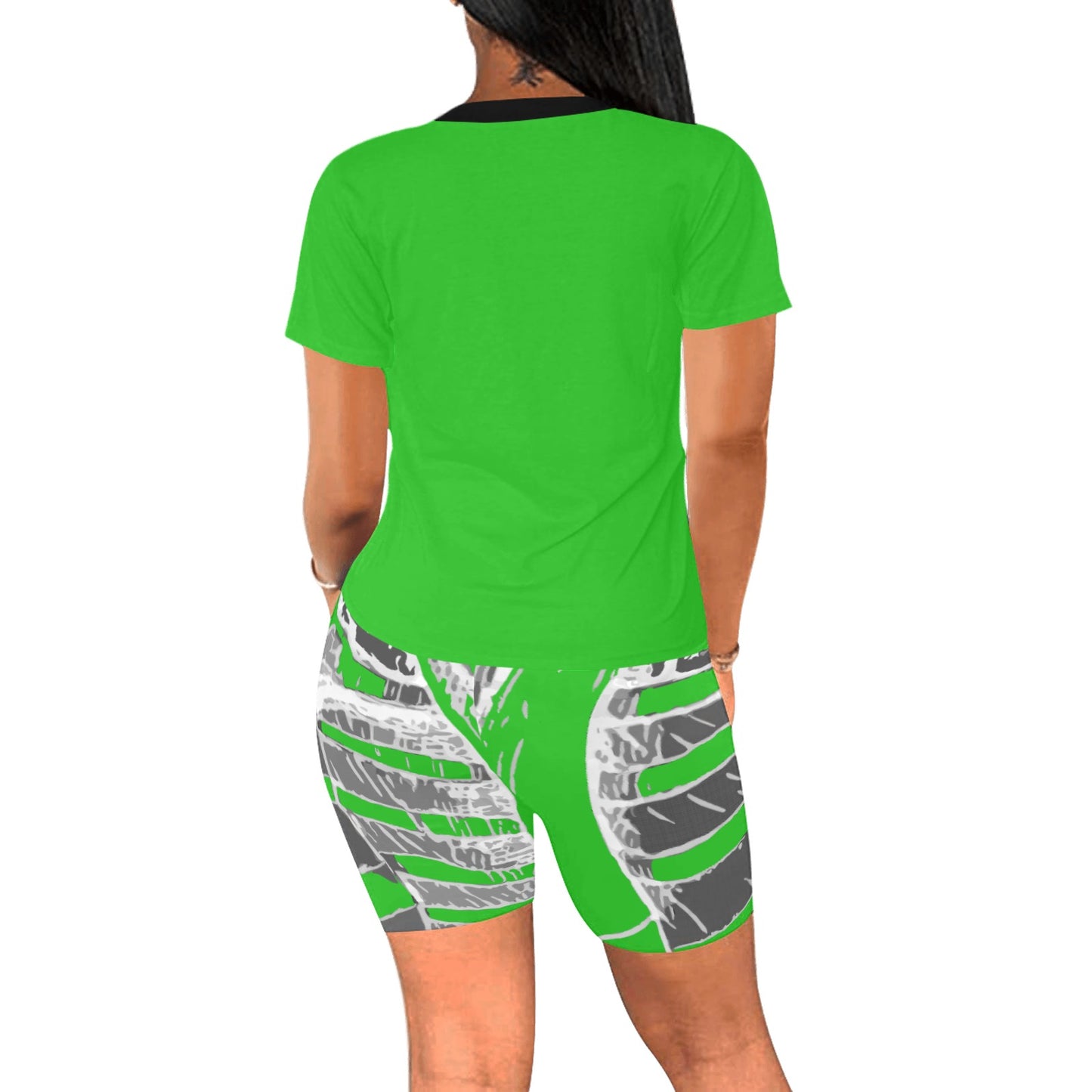 Ancient Art Anatomy 2-Piece Athletics Top & Shorts Sets