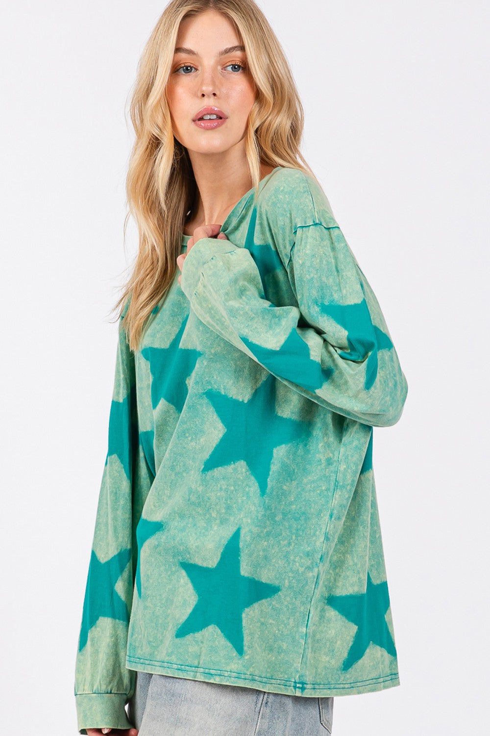 Mineral Wash Star  T-Shirt
