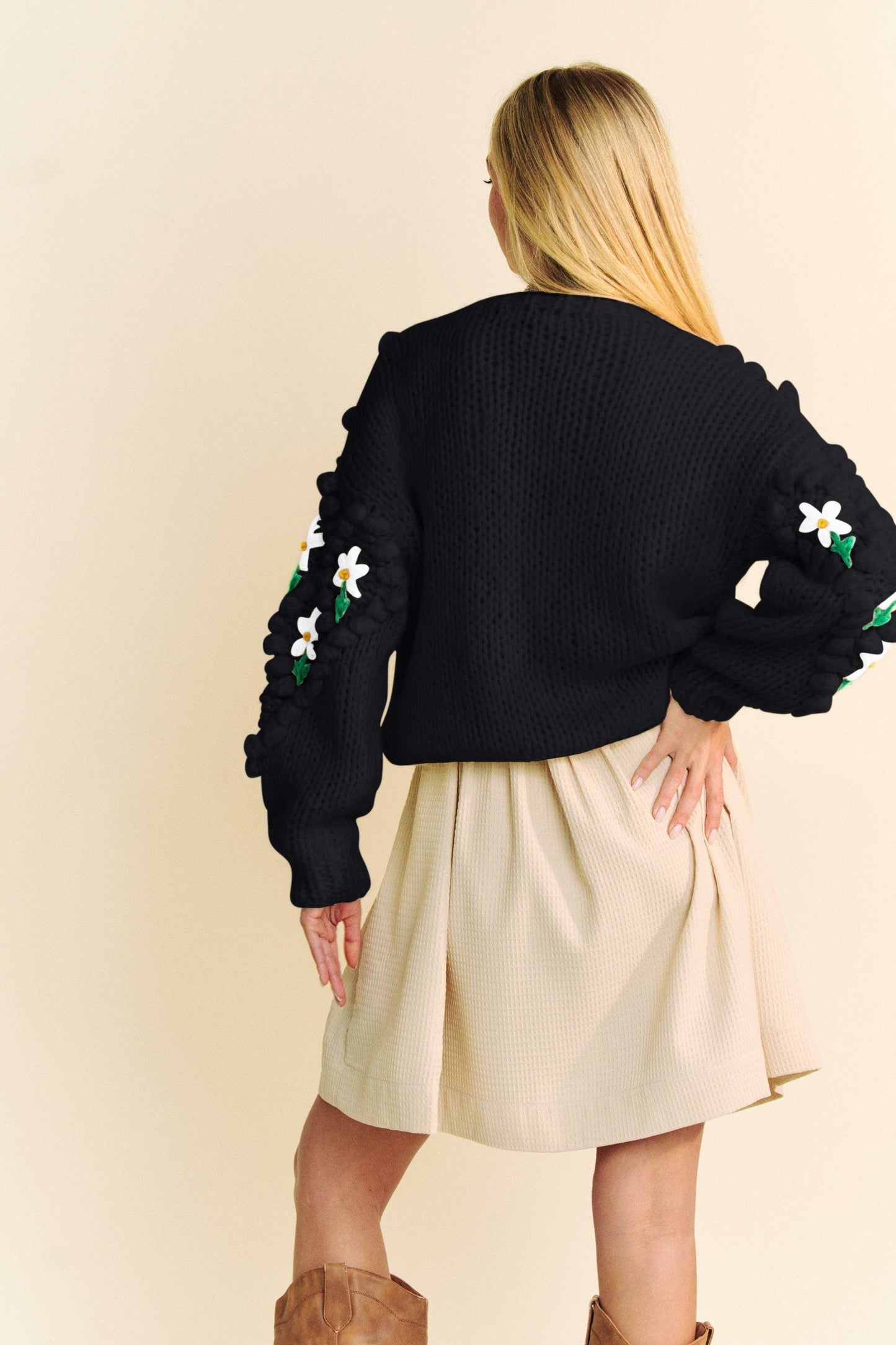 Floral Button Down Cardigan