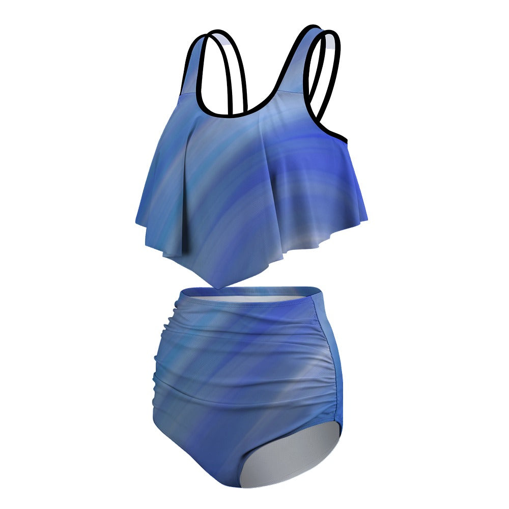 Women's Stretchy Multicolor Bikini Swimsuits