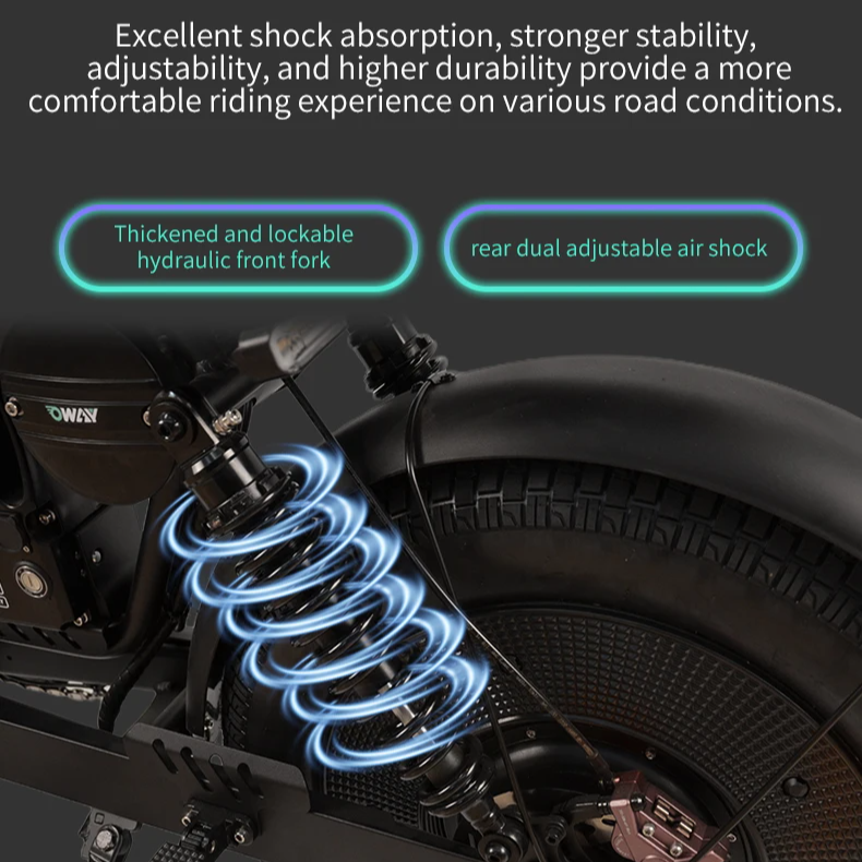 3-Power High-Performance 3000W 60V Smart eBike with Advanced Safety Features, Bluetooth, Anti-Theft Alarm