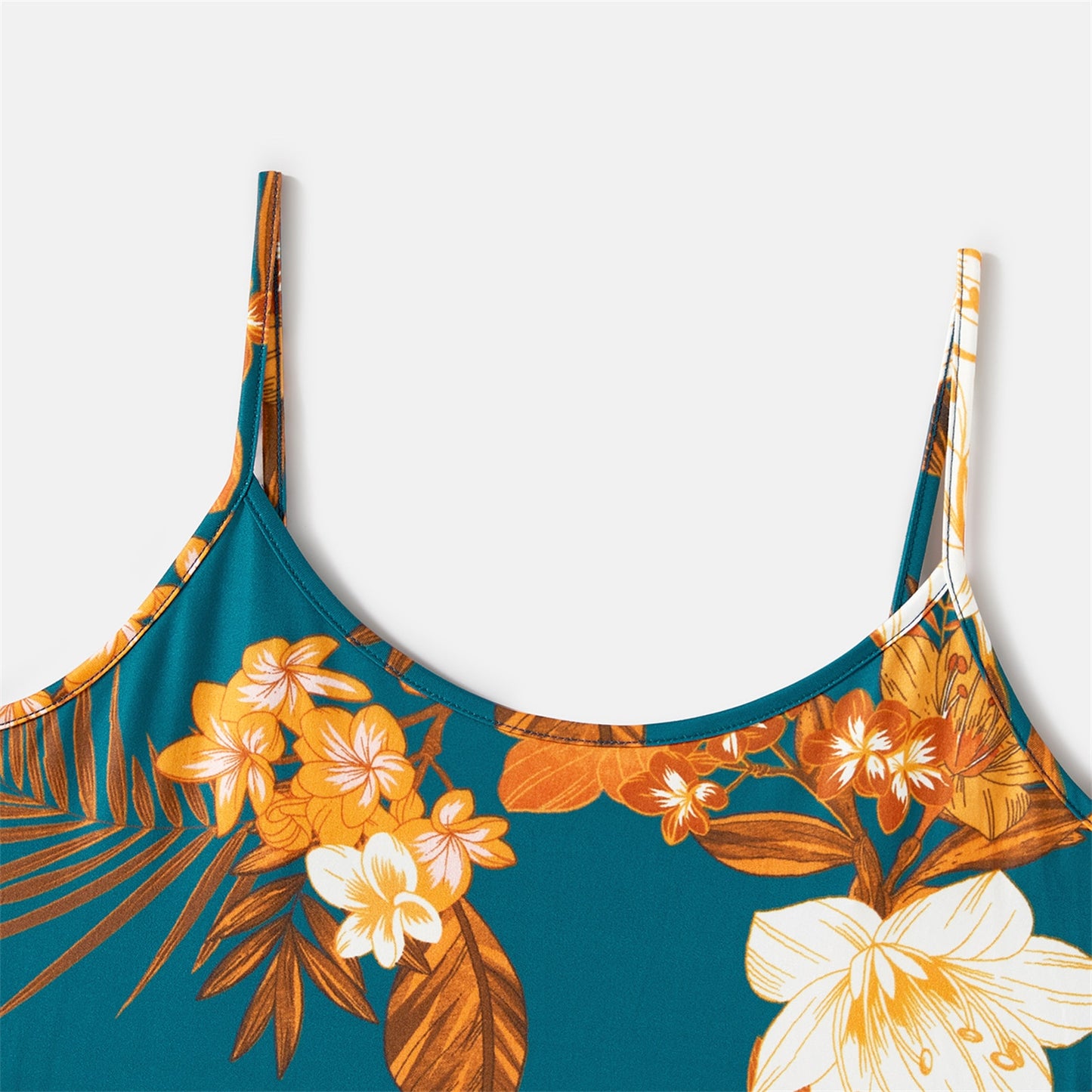 Family Matching! Floral Ruched Cami Dresses, Rompers & T-shirts