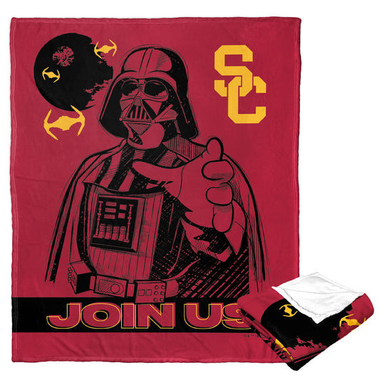 Star Wars USC Trojans JOIN US! Blanket 50"x60"