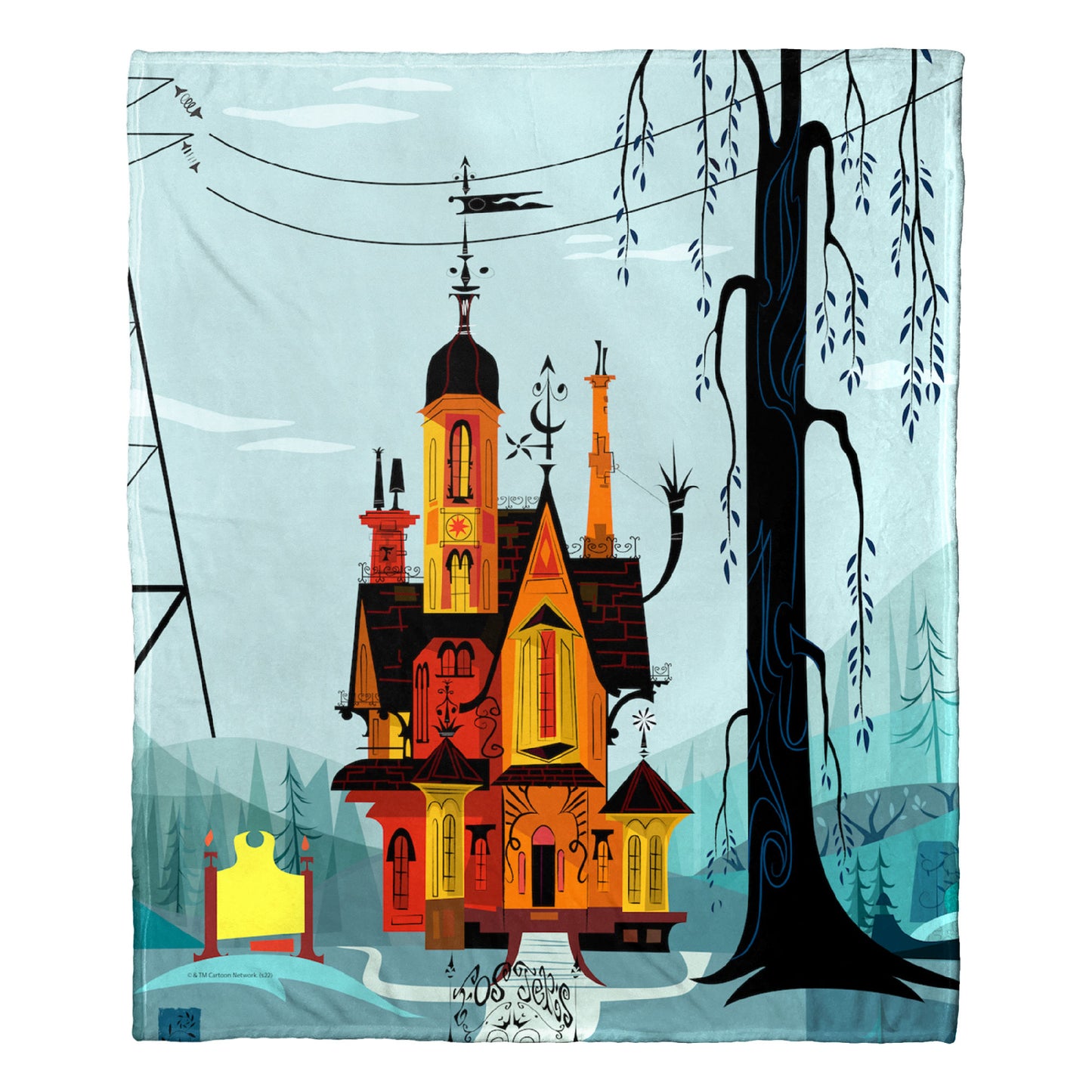 Cartoon Network's Foster's Home for Imaginary Friends Silk Touch Throw Blanket 50"x60", Fosters Home