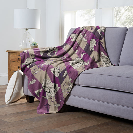 Cartoon Network's Foster's Home for Imaginary Friends Silk Touch Throw Blanket 50"x60", Imaginary Friends