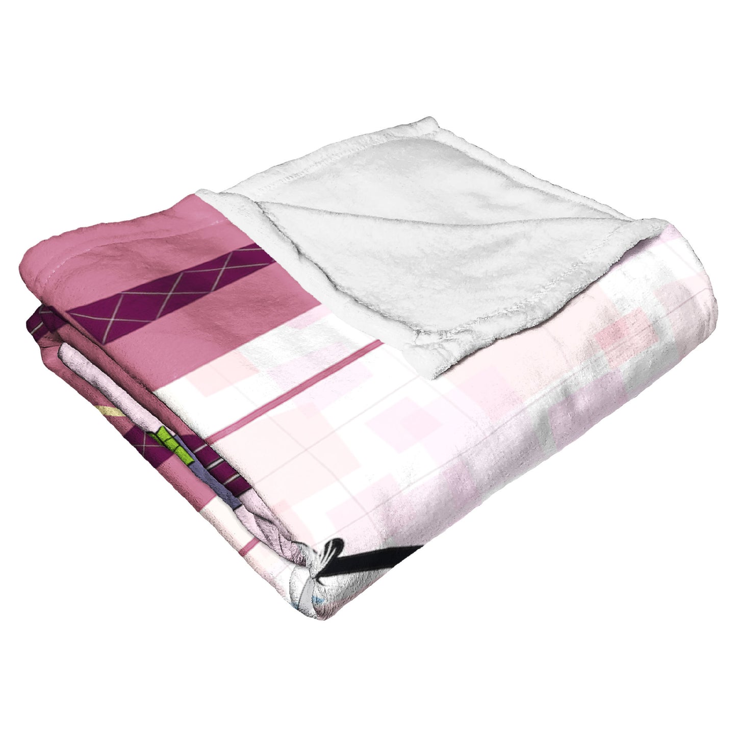 Cartoon Network's Foster's Home for Imaginary Friends Silk Touch Throw Blanket 50"x60", No Running in the Halls
