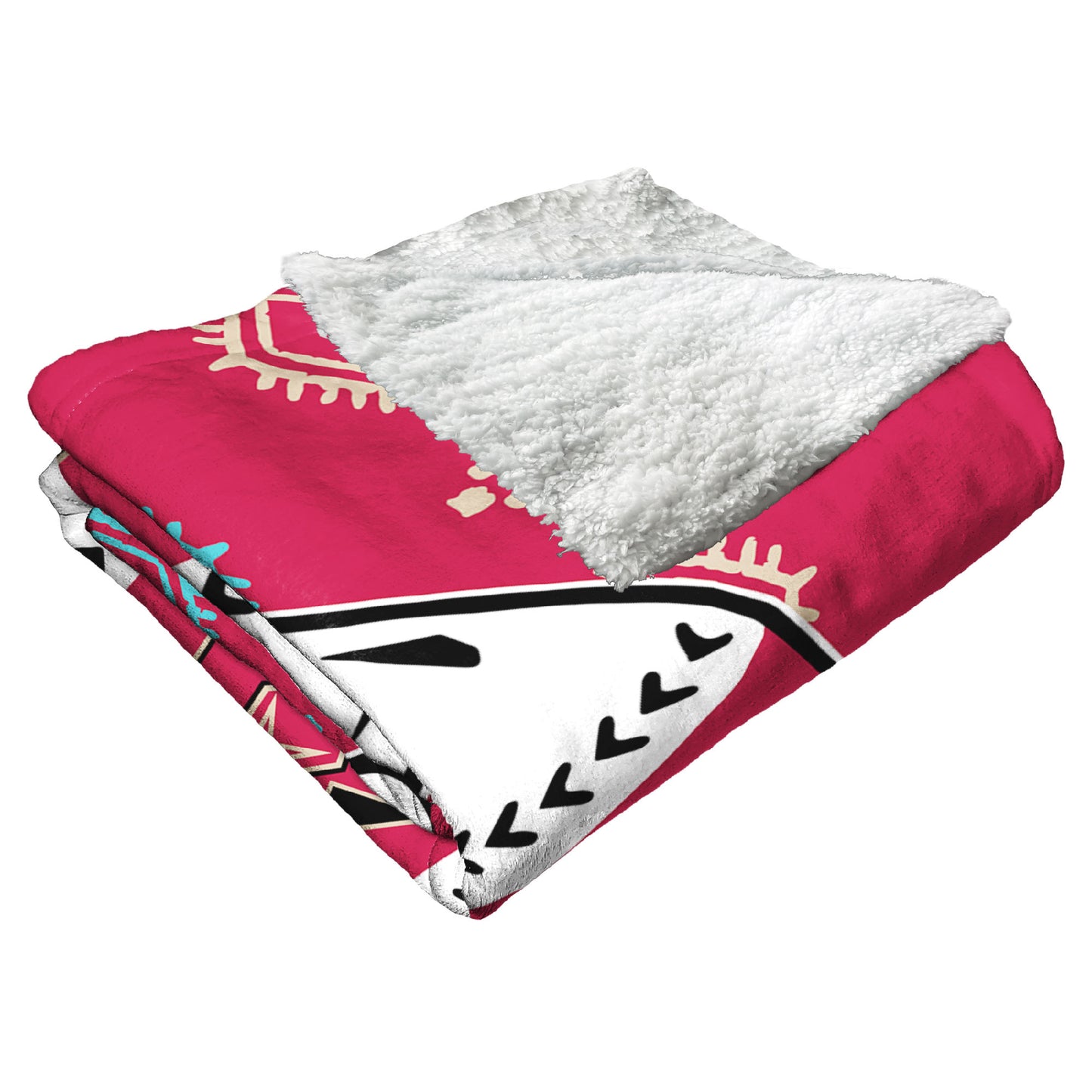CANDY SKULL - DBACKS Silk Touch Sherpa Blanket 50"x60"