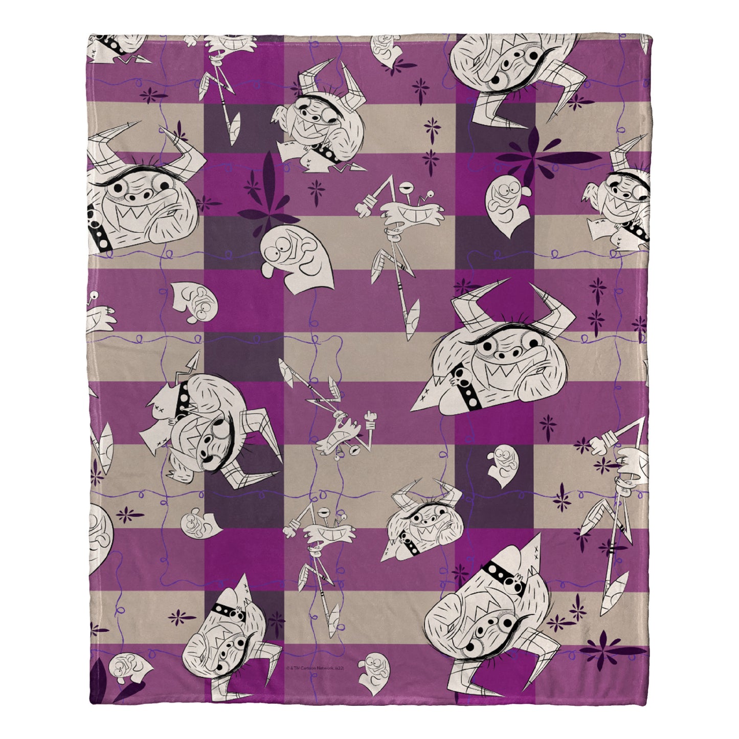 Cartoon Network's Foster's Home for Imaginary Friends Silk Touch Throw Blanket 50"x60", Imaginary Friends