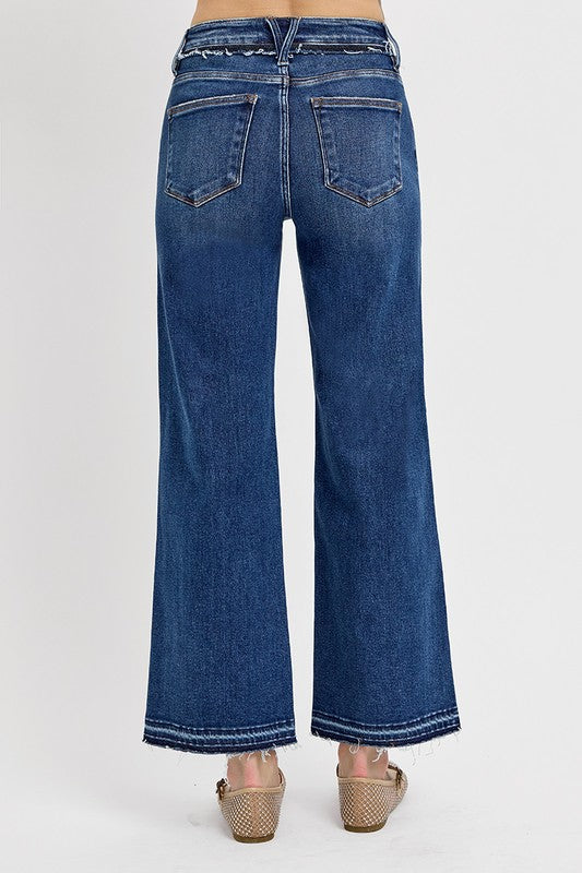 Tummy Control Bootcut Jeans Plus-Size