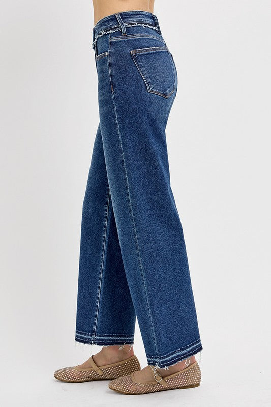 Tummy Control Bootcut Jeans Plus-Size