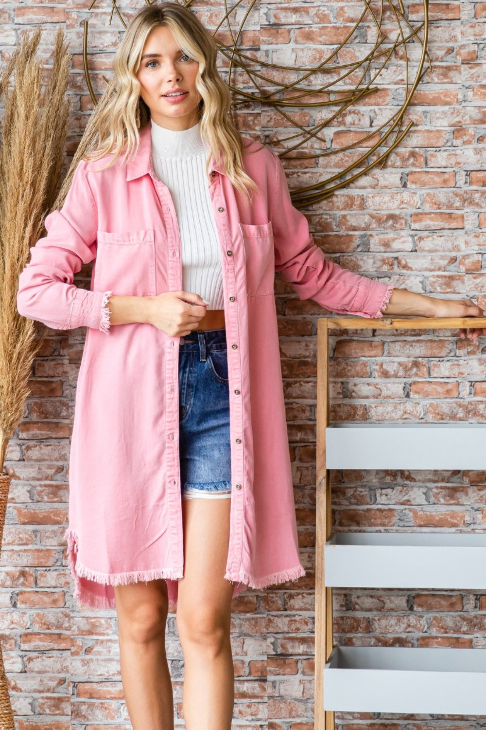 Button-Up Versatile Shirt Dress or Cardigan