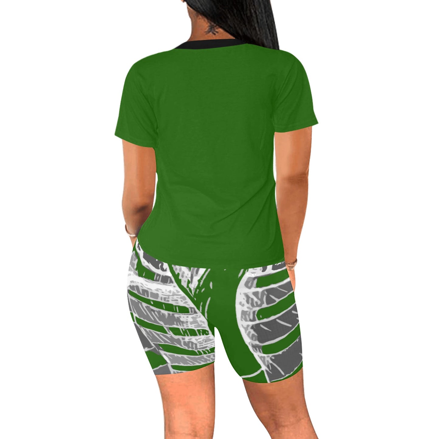 Ancient Art Anatomy 2-Piece Athletics Top & Shorts Sets