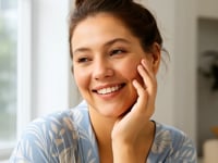 14k Yellow Gold Bracelet with Textured & Polished Pebble Stations (6.35 mm)