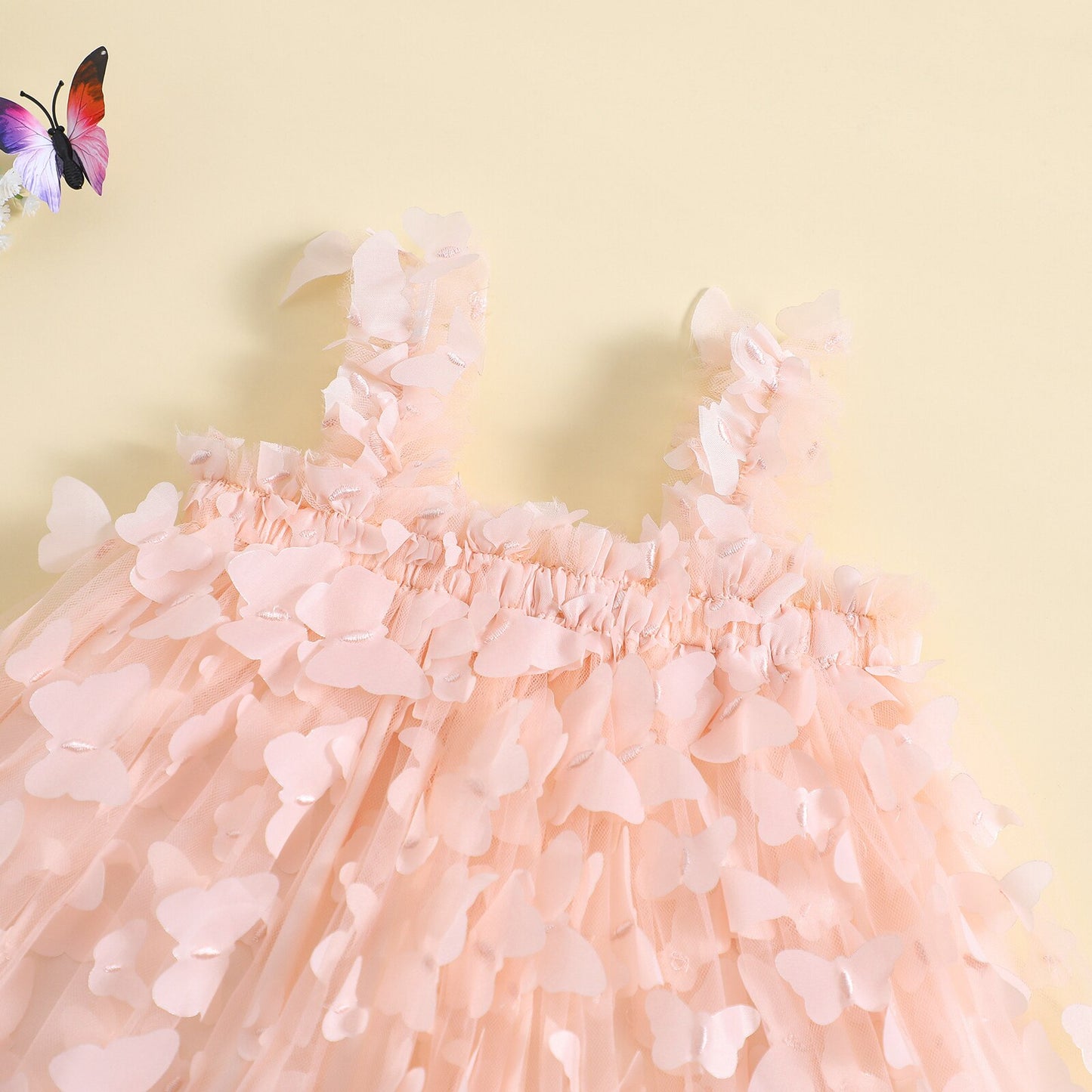 Girl's 3D Butterfly Dresses