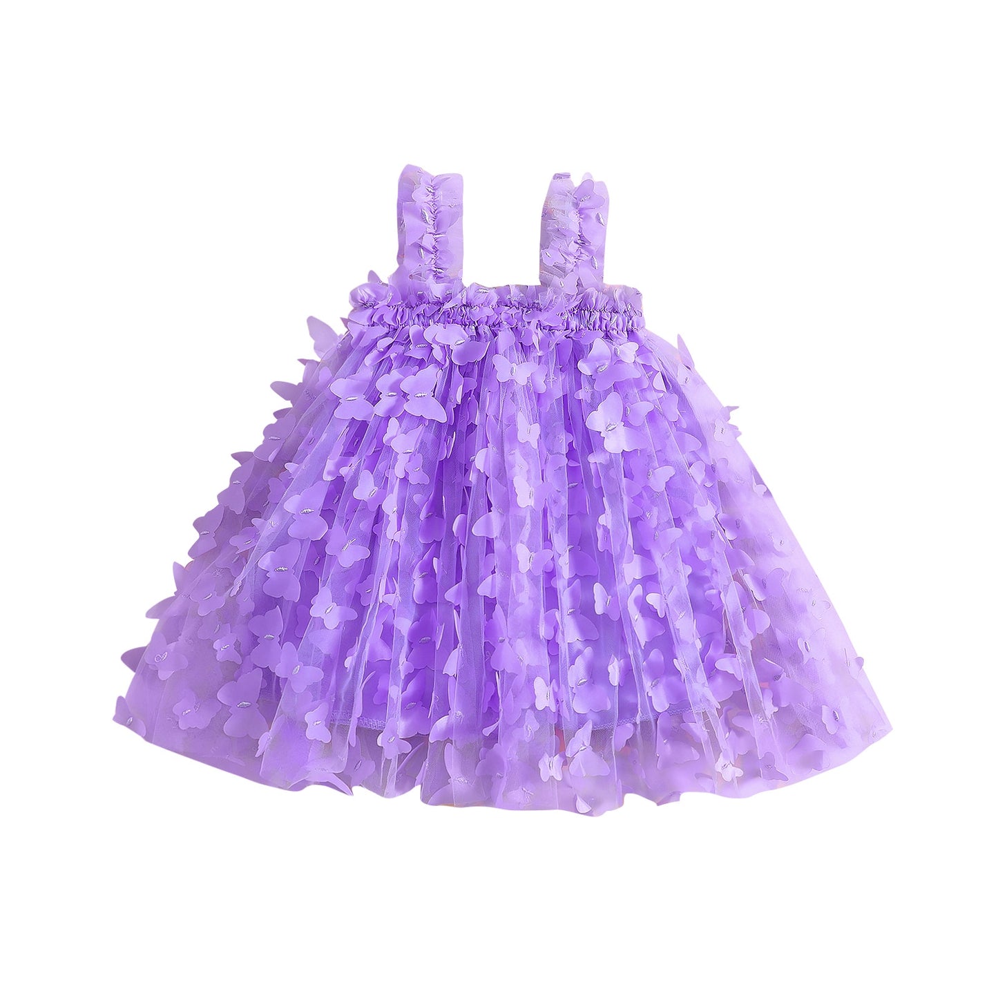 Girl's 3D Butterfly Dresses