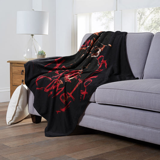 A Nightmare on Elm Street Ready or Not Throw Blanket 50"x60"