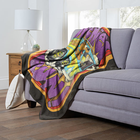Scooby Doo, Munchies Run Throw Blanket 50"x60"