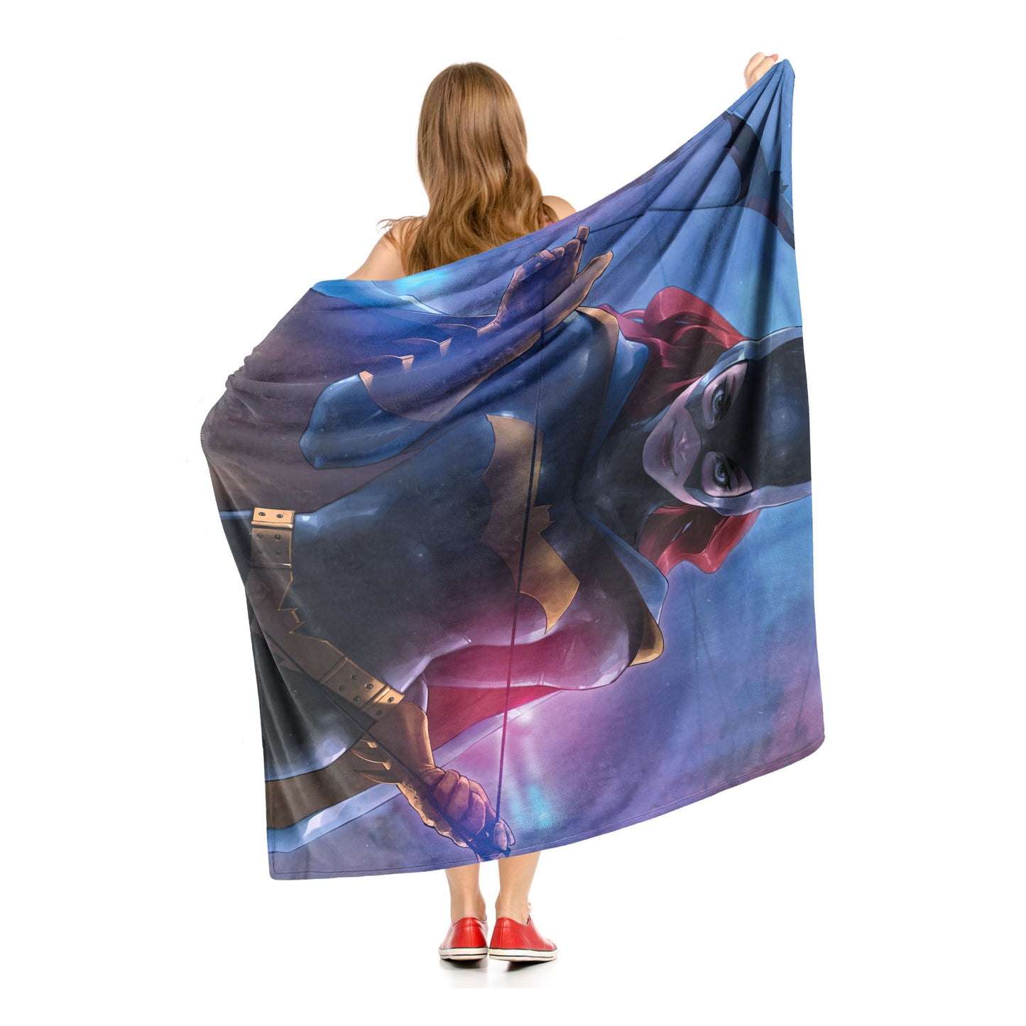 DC Batman "Batgirl Cover" Throw Blanket 50"x60"