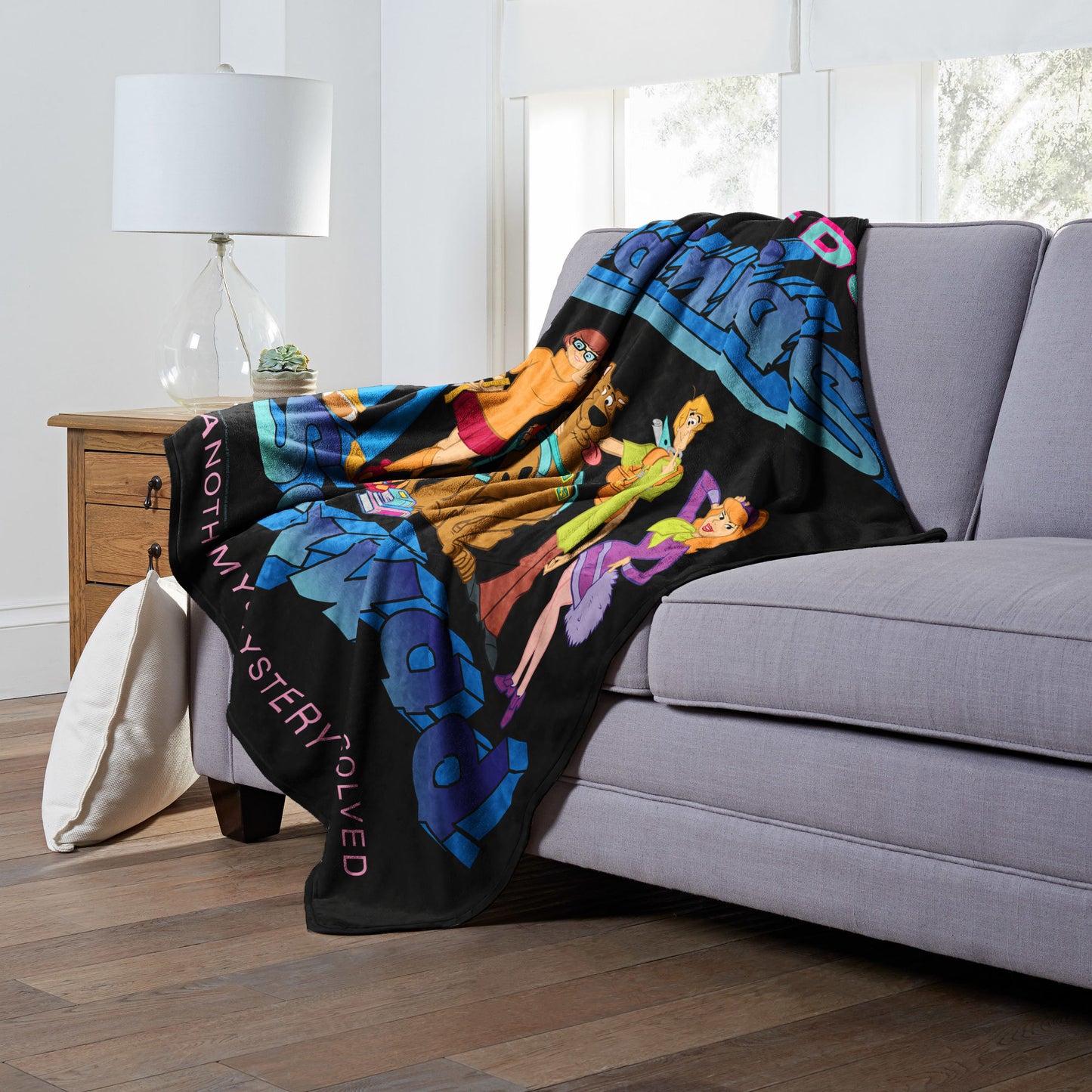 Warner Bros. Scooby-Doo Brainiac Squad Throw Blanket 50"x60"