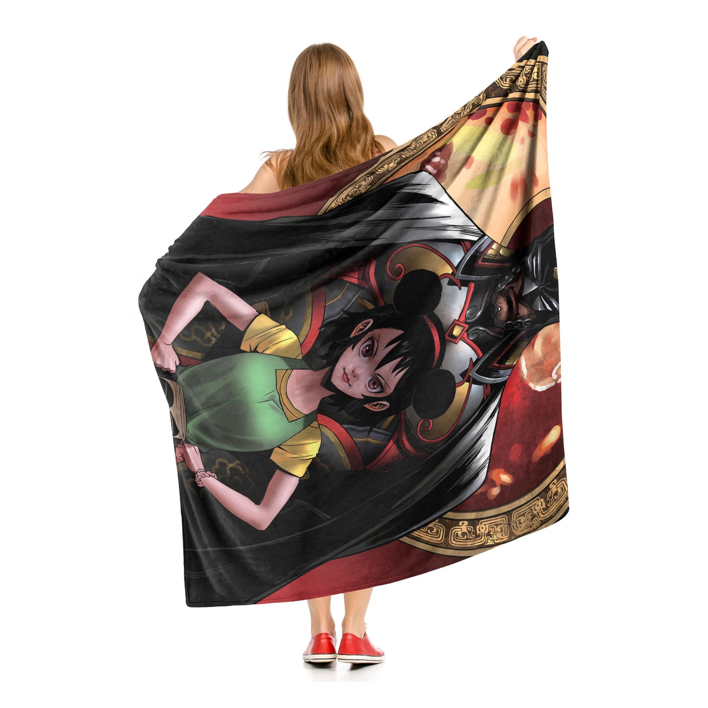 DC Batman, Lone Bat & Cub Throw Blanket 50"x60"