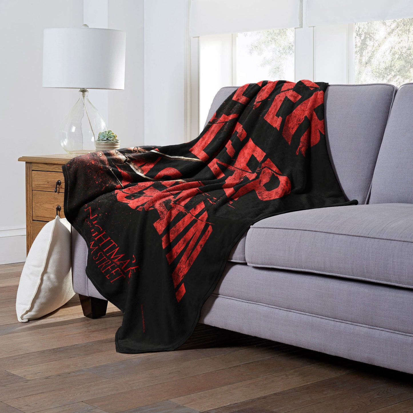 A Nightmare on Elm Street Never Sleep Again Throw Blanket 50"x60"