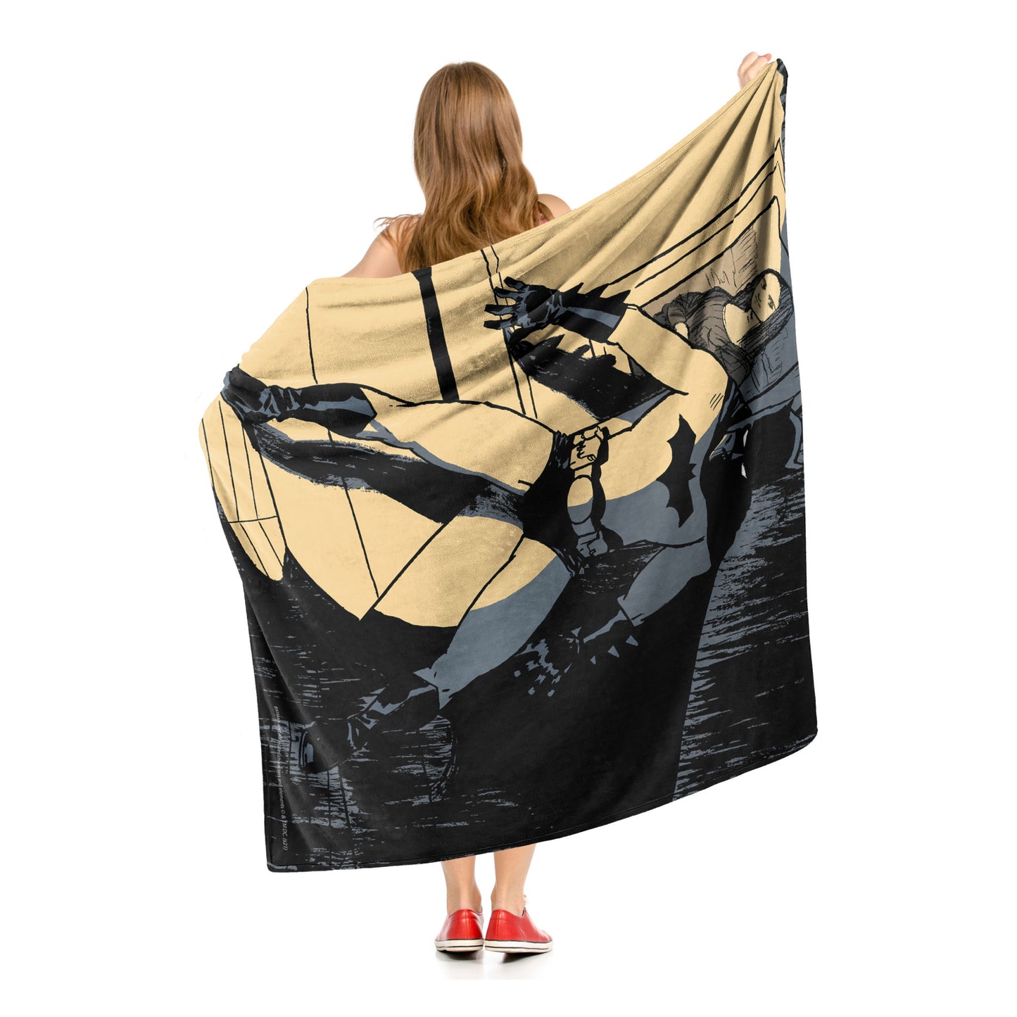 DC Batman, Spotlight Throw Blanket 50"x60"