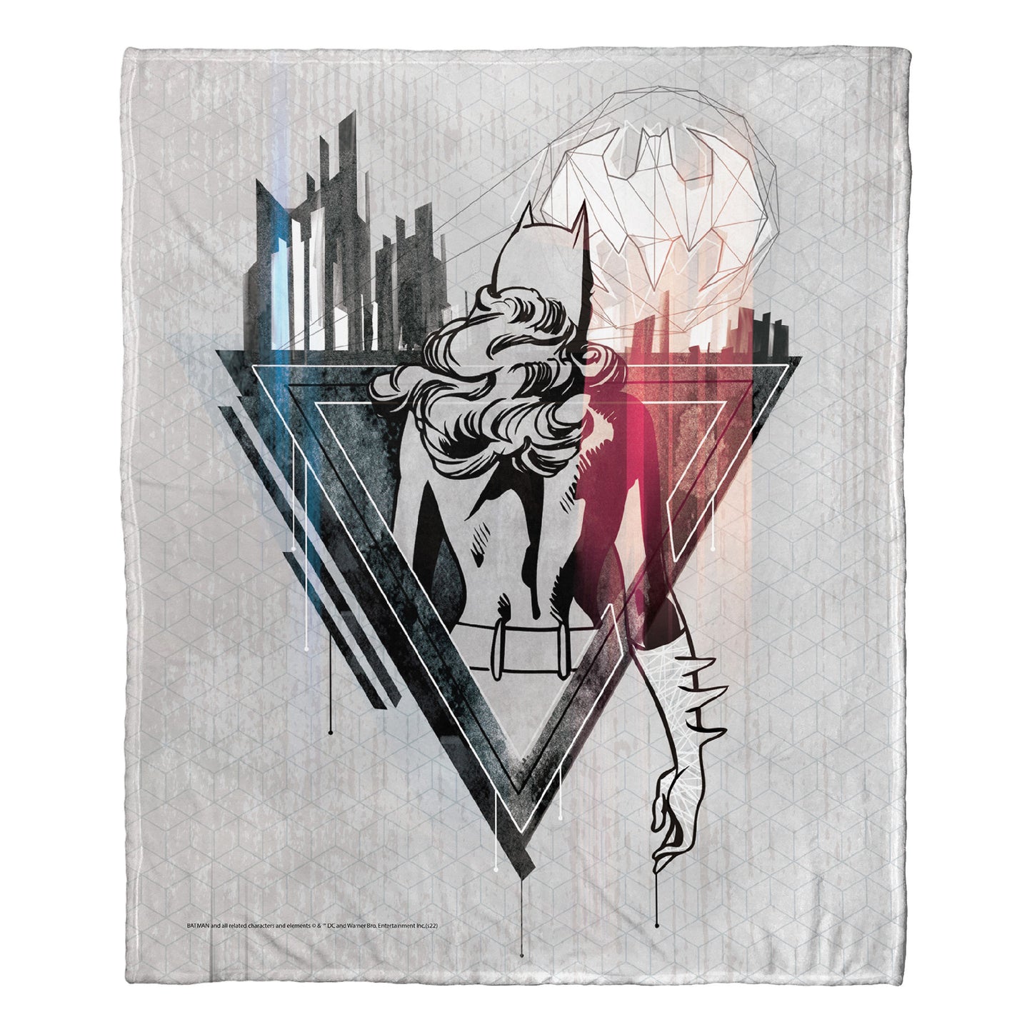 DC Comics Batman The Signal Calls Throw Blanket 50"x60"