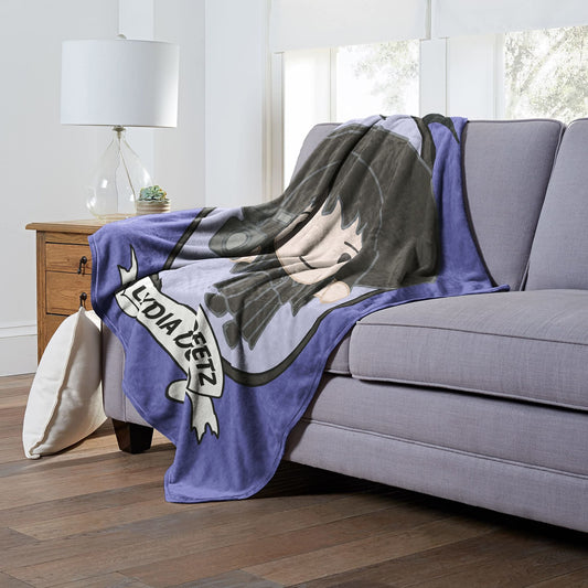 Beetlejuice Ghost Photographer Throw Blanket 50"x60"