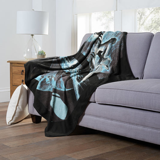 DC Comics Batman Dropping In Throw Blanket 50"x60"