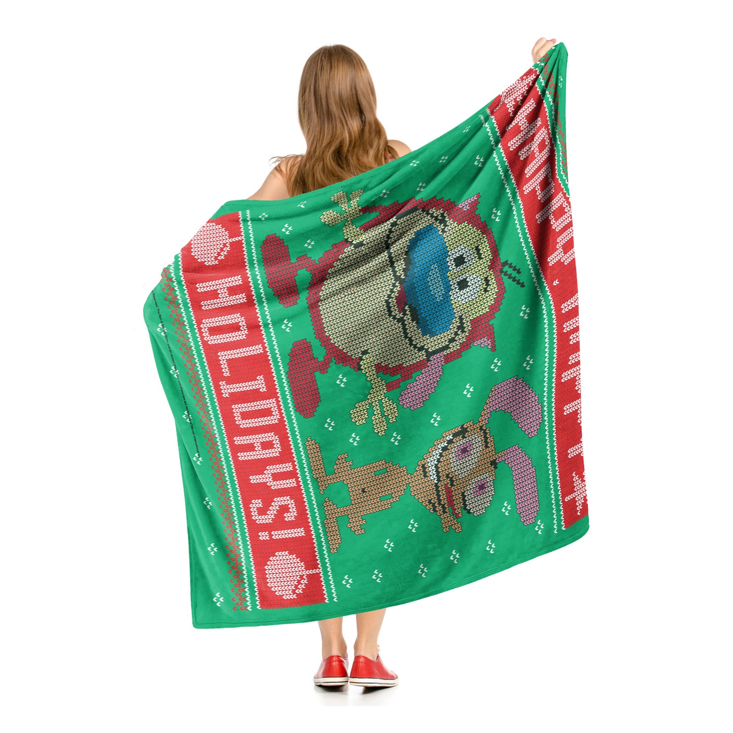 Ren & Stimpy, Happy Happy Holidays Throw Blanket 50"x60"