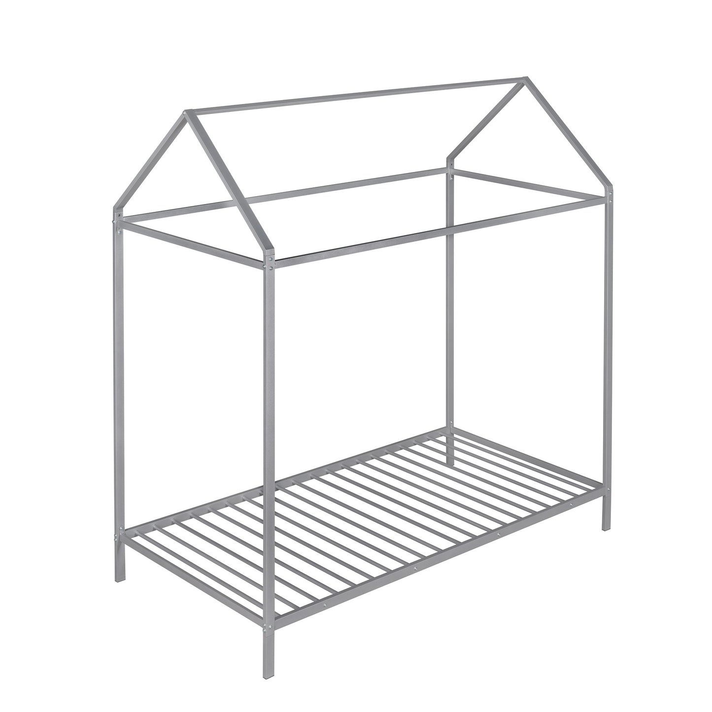 Kids House Style Canopy Twin Bed