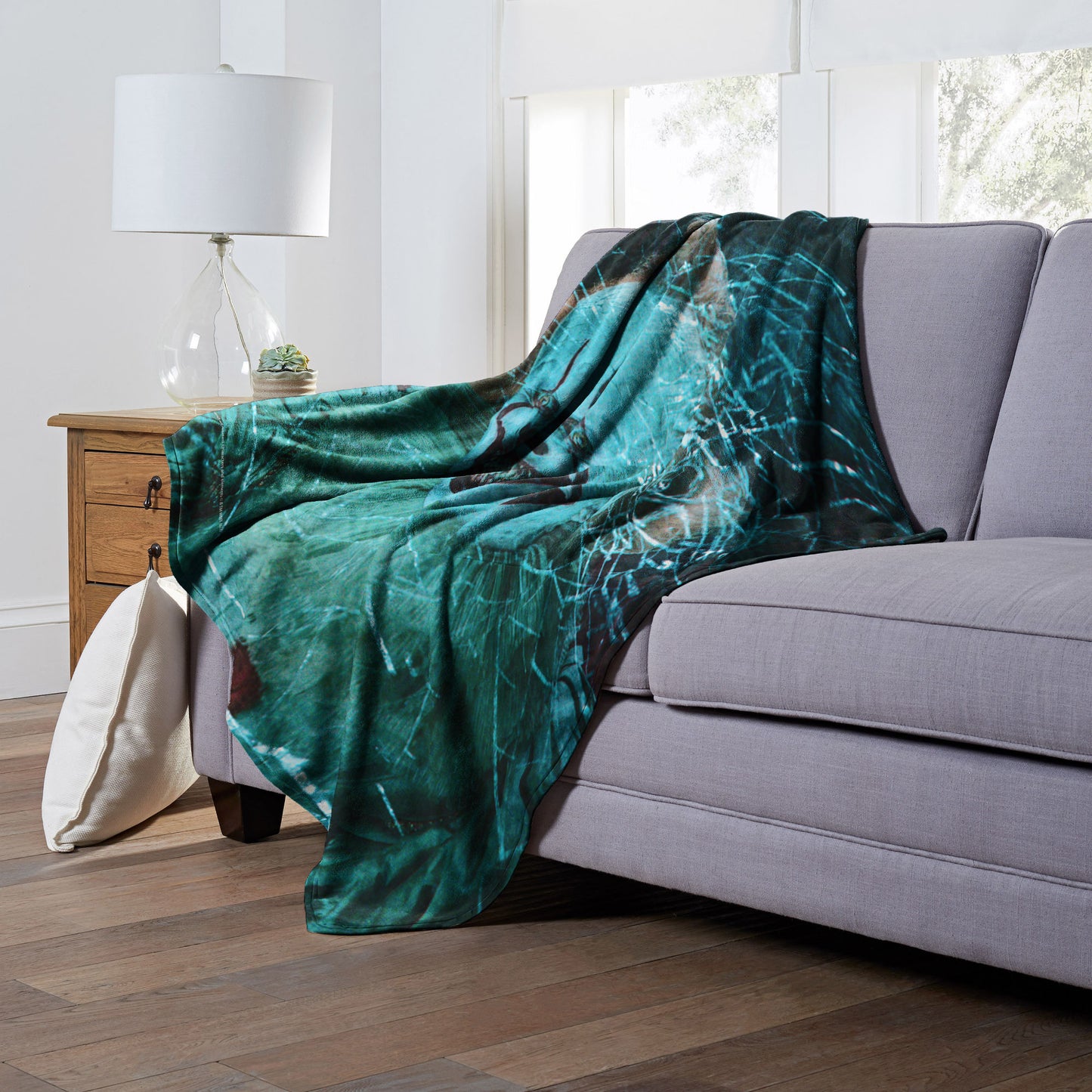 IT 2 Clown Break Out Throw Blanket 50"x60"