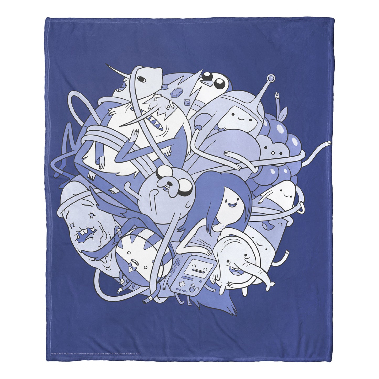 Adventure Time, Ball Of Fun Throw Blanket 50"x60"