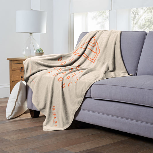 Friends, Joey Doesn't Share Throw Blanket 50"x60"