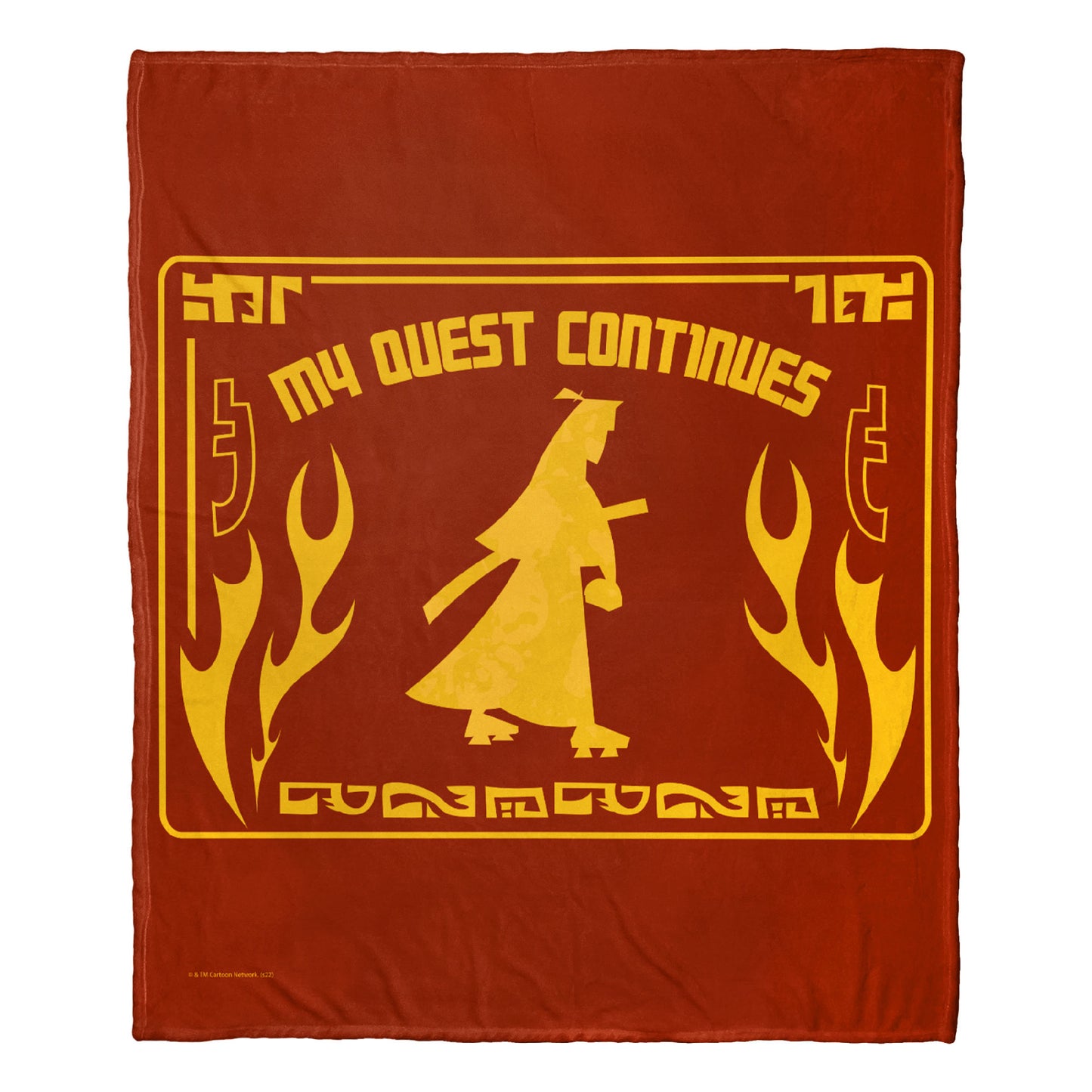 Cartoon Network's Samurai Jack Quest Continues Throw Blanket 50"x60"