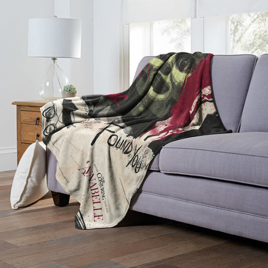 Annabelle, Poster Throw Blanket 50"x60"