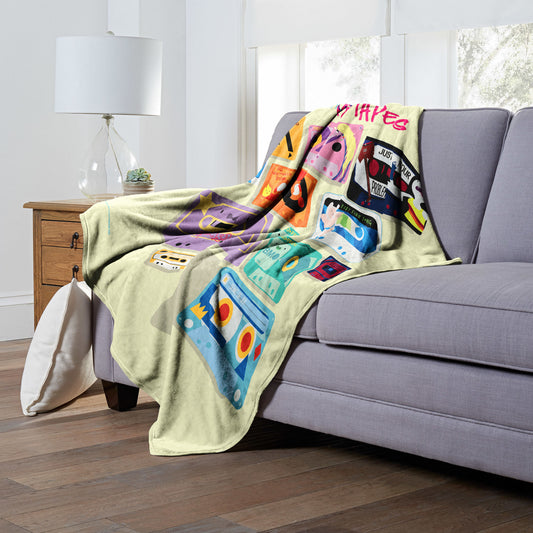 Adventure Time Mathematical Mixtapes Throw Blanket 50"x60"